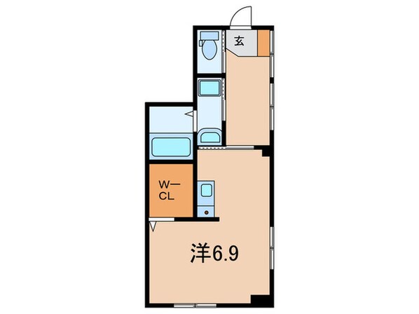 イルマーレ壱番館の物件間取画像